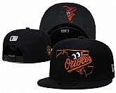 Baltimore Orioles Team Logo Adjustable Hat YD (4)